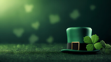 Obraz na płótnie Canvas Happy St. Patrick's Day background holiday illustration