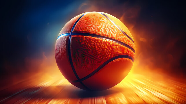 Basketball illustration, sport concept