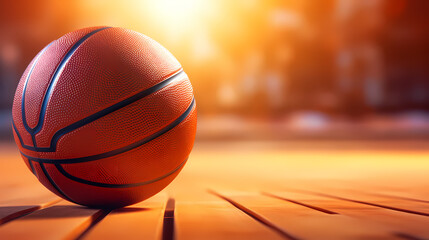 Obraz premium Basketball illustration, sport concept