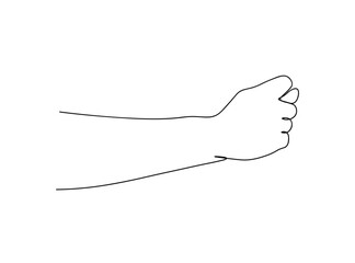 Hands, Signs Single Line Drawing Ai, EPS, SVG, PNG, JPG zip file