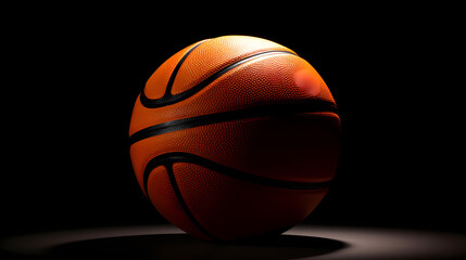 Fototapeta premium Basketball background, the charm and magic of basketball