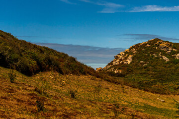 Obraz premium Paisaje en las Islas Cíes, Galicia.
