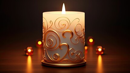 design candle template