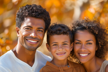 Fototapeta premium Happy Family