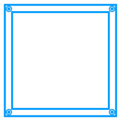 Graphic color border, frame, shape - 734437545