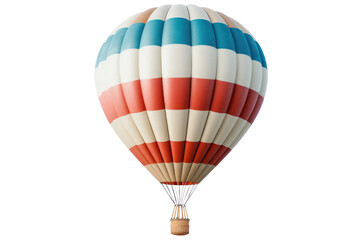 Naklejka premium air balloon isolated on transparent and white background.PNG image