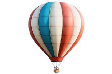 Naklejka premium air balloon isolated on transparent and white background.PNG image 
