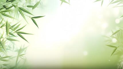 Spring background, green natural rustic background