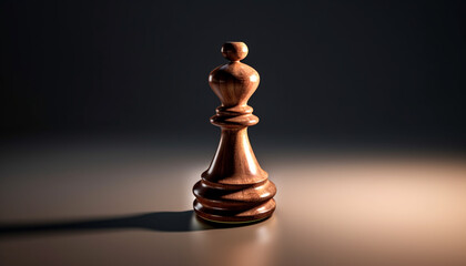 Chess strategy King pawn conquers competition on battlefield of intelligence generated by AI