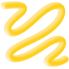Colorful 3d Line Shape