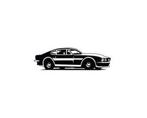 1964 Aston Martin dbs. premium vector design. brought together logos, badges, emblems, icons, design stickers. available in eps 10