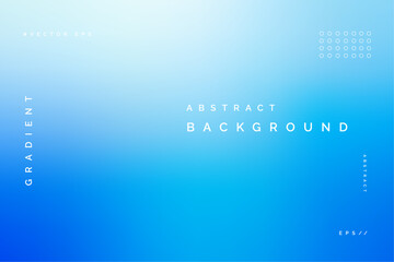 Abstract Soft Blue Gradient Vector Background Template