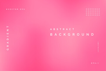 Vector Illustration Background Template with Blurred Pink Gradient