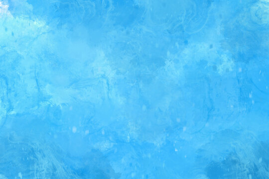 Abstract background blue watercolor with splash texture ocean like.