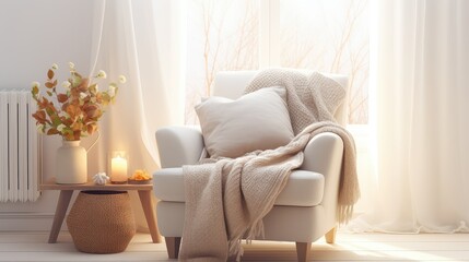 Fototapeta premium inviting cozy decoration