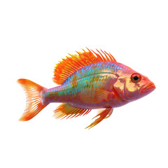 Fototapeta premium Anthiinae PNG Cutout, Generative AI