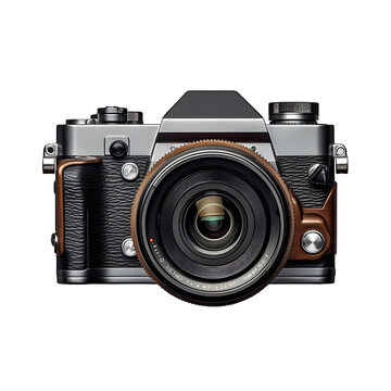 Isolated Camera in Transparent PNG