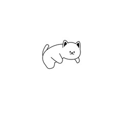 cute cat coloring book cute poses kitten