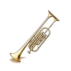 Obraz premium Outline Acoustic music classics Band