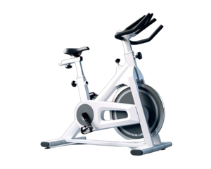 Indoor Cycling Machine on white background