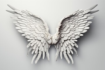 Obraz premium artistic outline of wings