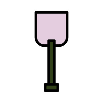 recommend clip art: Kayak Marine Oar Filled Outline Icon