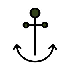 Ocean Sea Travel Filled Outline Icon