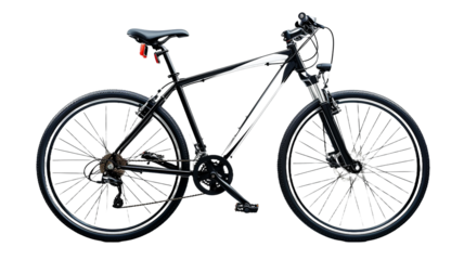 bicycle isolated on white