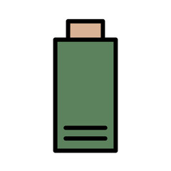 App Battery Essential Filled Outline Icon