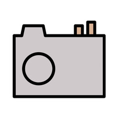 App Camera Essential Filled Outline Icon