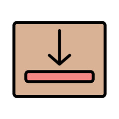 Basic Interface Menu Filled Outline Icon