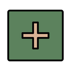 Add App Website Filled Outline Icon