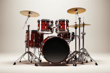 Drum Kit: The rhythmic backbone of a rock band