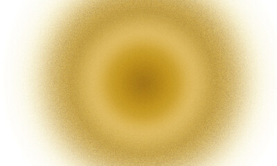 golden radial gradient grainy noise effect