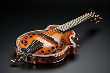 Mandolin: A small string instrument - 734503776
