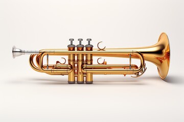 Trombone: A brass instrument with a bold - 734504311