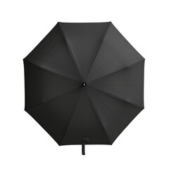 umbrella seen from above on a transparent background