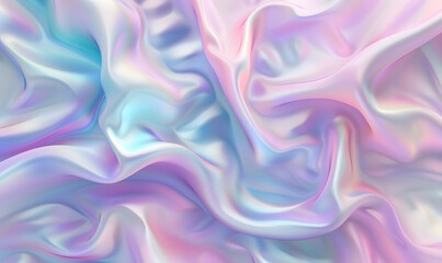 Obraz premium Periwinkle pastel iridescent simple gradient background, Generative AI 