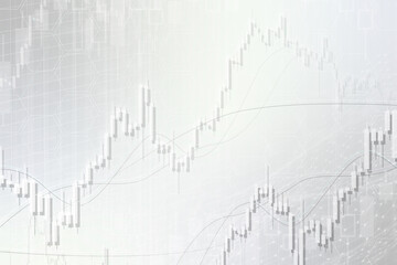 経済のイメージ背景 素材、株や為替、FXの背景イラスト - obrazy, fototapety, plakaty