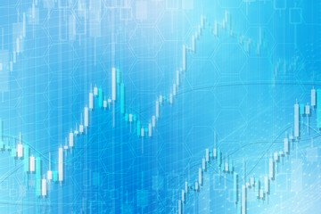 経済のイメージ背景 素材、株や為替、FXの背景イラスト