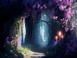 魔女の森へと続く樹海の門