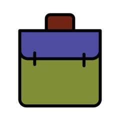 Civil Labor Office Filled Outline Icon