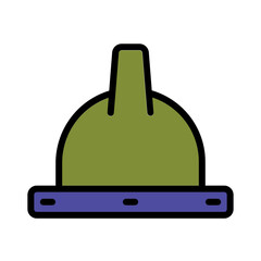 Civil Labor Office Filled Outline Icon