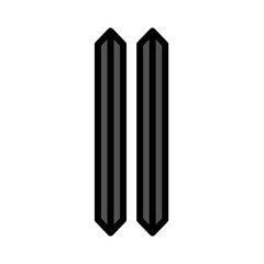 Fototapeta premium Chopsticks Cooking Kitchen Filled Outline Icon