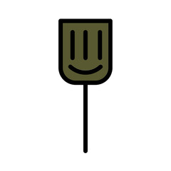 Spatula Cook Cooking Filled Outline Icon