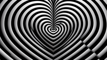 Obraz premium Abstract optical illusion pattern seamless background