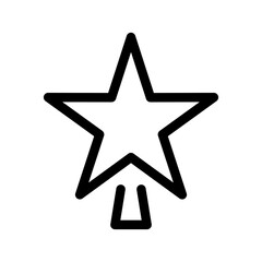 Glowing Star Icon Vector Symbol Design Illustration