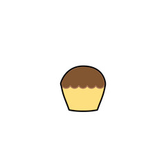 cute element vector for kids bread