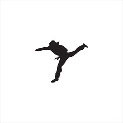 Fototapeta na wymiar Illustration vector graphic of karate icon