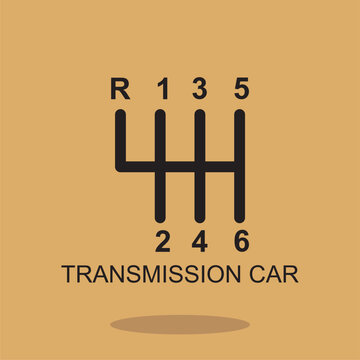 transmission car icon , automotive icon